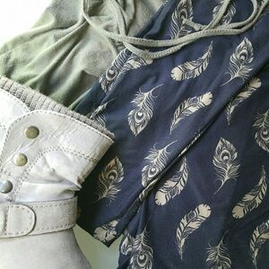 Black Feather LuLaRoe OS Leggings